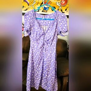 Free People purple dress sz 2 (UK 6)